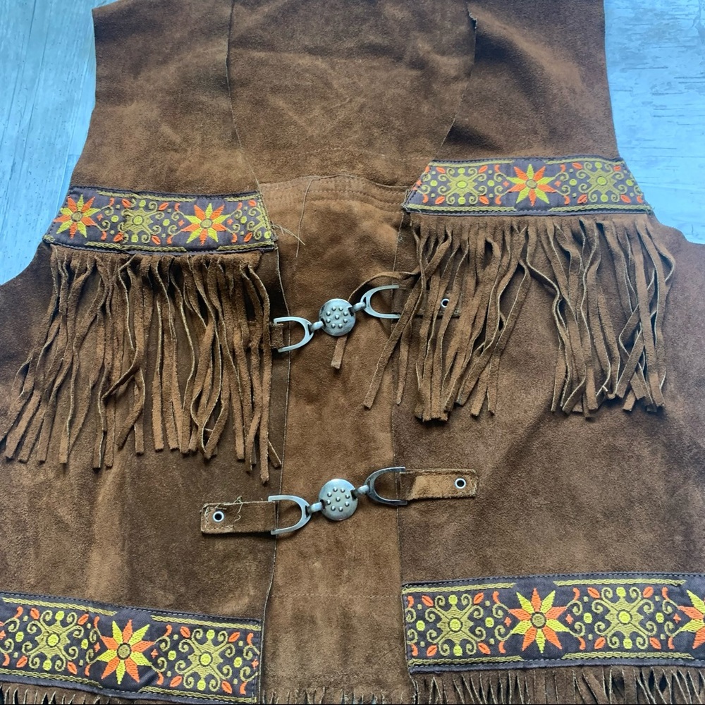 VTG Amalgamated clothing Hippie vest